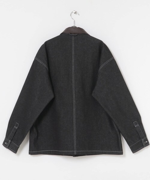 ITEMS URBANRESEARCH（アイテムズ アーバンリサーチ）の「カバーオールジャケット（カバーオール・メンズ・NVY/BLK/BEG/OLV/BGD・M/L）」の18枚目の写真