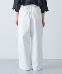 かぐれ | ホワイトデニムワイドパンツ(その他パンツ)