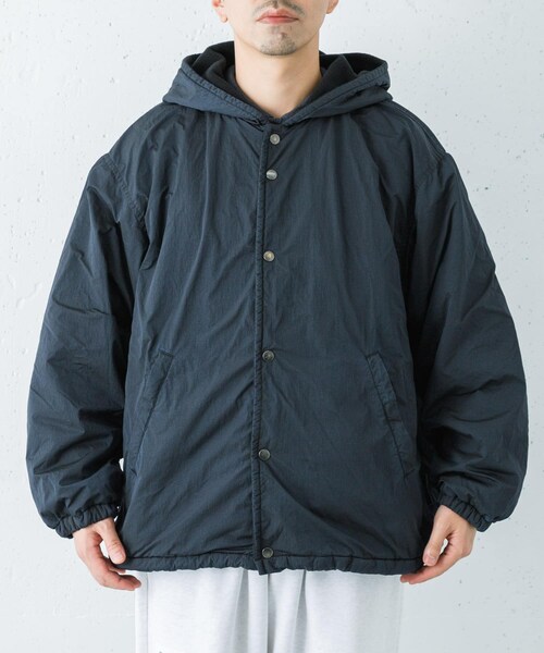 URBAN RESEARCH(アーバンリサーチ)の「Wide Dad Dad NYLON COACH PARKA(パーカー・メンズ・D NAVY・1/2)」の11枚目の写真