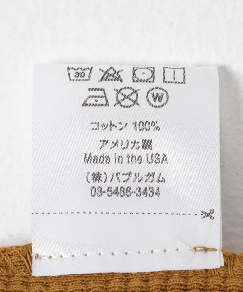 EKAL（エカル）の「MINE　PD/GD DYE THERMAL 11.5 OZ（Tシャツ/カットソー・メンズ・PD BLACK/GD BRASS・2/3）」の13枚目の写真