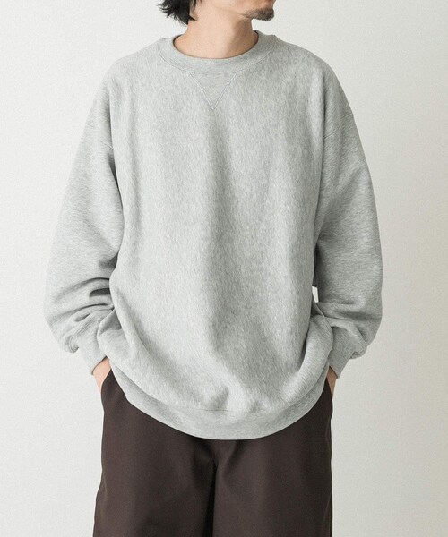 EKAL（エカル）の「QUICK DRY クルースウェット（スウェット・メンズ・グレー/ブラック・M/L）」の15枚目の写真