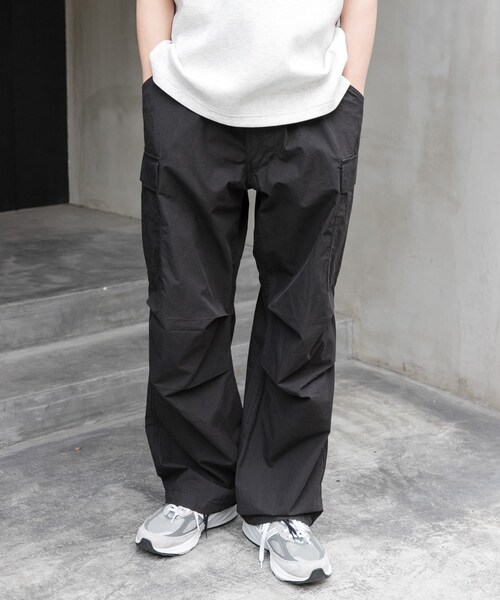 URBAN RESEARCH DOORS（アーバンリサーチドアーズ）の「FORK&SPOON　ミリタリーポケットパンツ（その他パンツ・メンズ・BLACK/GRAY・4/5）」の16枚目の写真