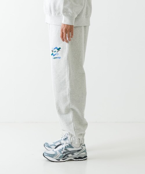 URBAN RESEARCH（アーバンリサーチ）の「LOTTO　WINDMILL LOGO PANTS（スウェットパンツ・メンズ・BLACK/GRAY/NAVY・M/L/XL）」の11枚目の写真