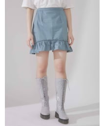 merry jenny | フリルチノミニスカート(スカート)