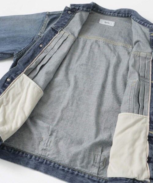 URBAN RESEARCH DOORS（アーバンリサーチドアーズ）の「marka　TYPE-1 DENIM JACKET（デニムジャケット・メンズ・UsedWashed・2/3）」の5枚目の写真
