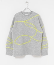 SENSE OF PLACE by URBAN RESEARCH | シャギーラインルーズニット(ニット/セーター)