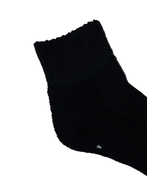 bonjour records（ボンジュールレコーズ）の「VIBSOXヴィブソックス SHORT RIB SOCKS（ソックス/靴下・レディース・ブラック/グレー/ホワイト・F/L/S）」の16枚目の写真