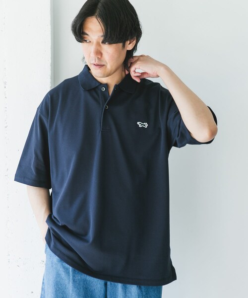 URBAN RESEARCH DOORS（アーバンリサーチドアーズ）の「『XLサイズ/WEB限定』『別注』PENNEYS×DOORS　THE FOX 鹿の子 ポロシャツ（ポロシャツ・メンズ・ASH GRAY/PURPLE/STEEL BLUE/NAVY・M/L/XL）」の20枚目の写真