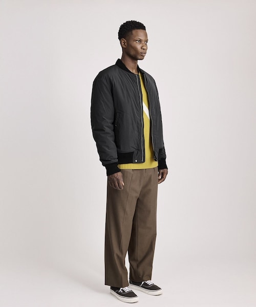 Saturdays NYC(サタデーズ ニューヨークシティ )の「Christo Bomber(ブルゾン・レディース・ブラック/ベージュ・L/M/S/XL)」の20枚目の写真