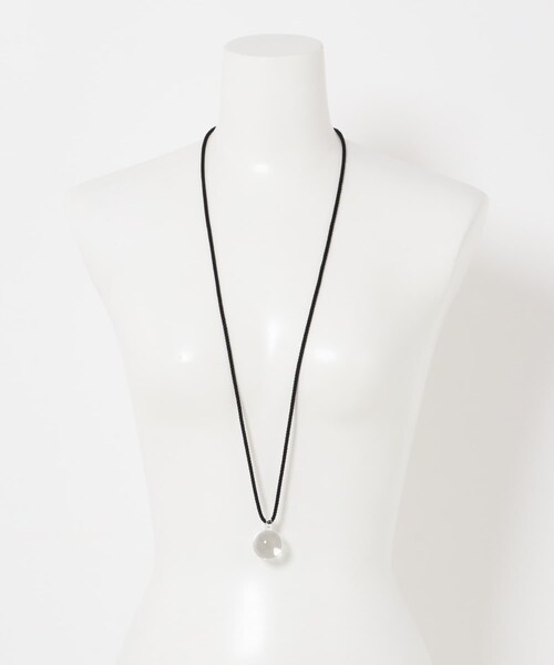 かぐれ(カグレ)の「ANNIKA INEZ GLASS DROP NECKLACE(ネックレス・レディース・CLEAR・FREE)」の5枚目の写真