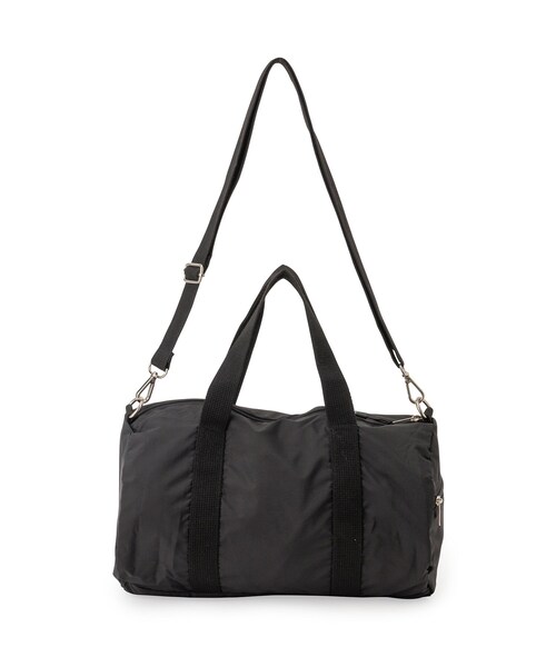 ADAM ET ROPE'(アダムエロペ)の「【ROYAL CITY PARK】ROLLING BOSTON BAG(ボストンバッグ・レディース・チャコール/ネイビー/レッド・F)」の6枚目の写真
