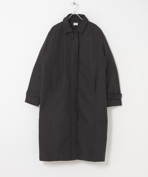 URBAN RESEARCH DOORS(アーバンリサーチドアーズ)の「ステッチレスライトダウンロングコート(テーラードジャケット・レディース・BLACK/KHK.BEG・Free)」の10枚目の写真