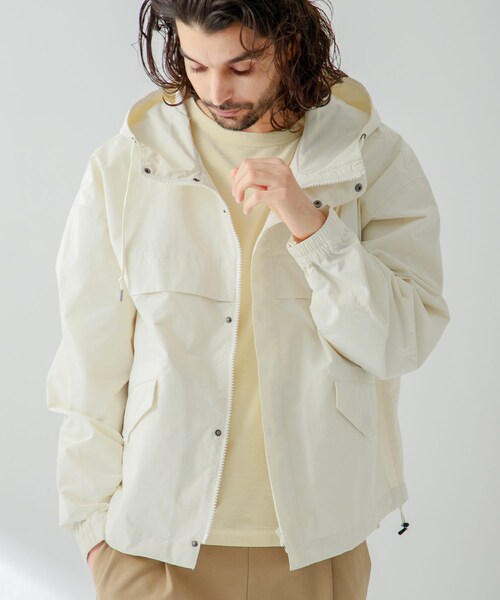 URBAN RESEARCH Sonny Label（アーバンリサーチサニーレーベル）の「撥水ナイロンマウンテンパーカー（マウンテンパーカー・メンズ・カーキ/ブラック/ホワイト・M/L）」の6枚目の写真