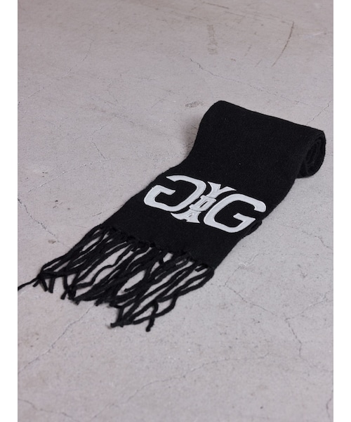 GYDA（ジェイダ）の「Symmetry GYDA original マフラー（マフラー・レディース・グレー/ライトミックス/ブラック/ミックス/ダークミックス・F）」の6枚目の写真