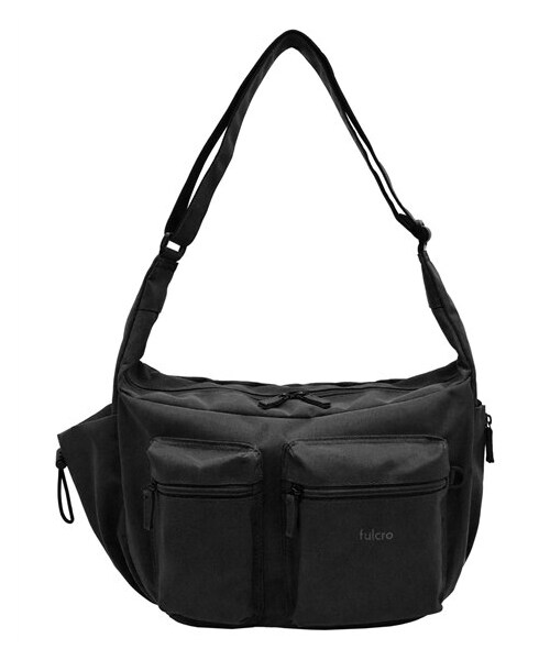 nissen（ニッセン）の「fulcro（フルクロ）Explorer はっ水ショルダーバッグ クルーズ （Ｂ５対応）（ショルダーバッグ・メンズ・ベージュ/ブラック/ダークグレイ/アイボリー/オリーブ・Y）」の2枚目の写真