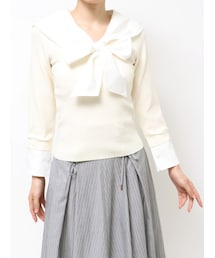 セーラードッキングニット