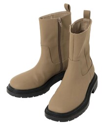 Ungrid | トラックソールミドル丈ブーツ(ブーツ)