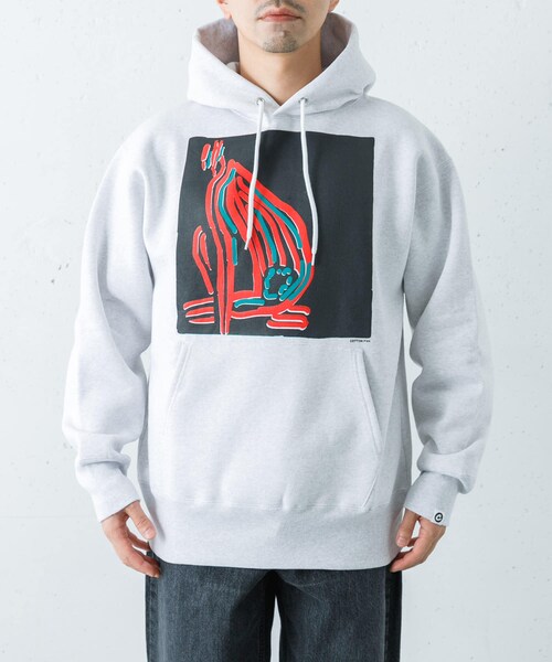 URBAN RESEARCH（アーバンリサーチ）の「COTTON PAN　The Low End Theory（パーカー・メンズ・STEAM/JET・S/M/L）」の9枚目の写真