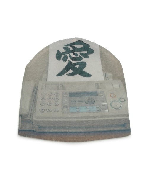 ADAM ET ROPE'（アダムエロペ）の「【MOMENTEL】BEANIE 2（ニットキャップ/ビーニー・レディース・チャコール/ホワイト系/ベージュ・F）」の7枚目の写真