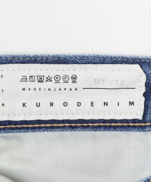 URBAN RESEARCH（アーバンリサーチ）の「KURO　MONTE 001（デニムパンツ・レディース・F INDIGO・26/27/28/29/30）」の10枚目の写真