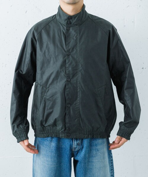 URBAN RESEARCH(アーバンリサーチ)の「Barbour BLOUSON TRANSPORT WAX JACKET(ブルゾン・メンズ・black/sage・36/38/40/42)」の10枚目の写真
