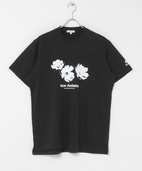 URBAN RESEARCH(アーバンリサーチ)の「Engineered Garments PRINTED CROSS CREW TEE(Tシャツ/カットソー・メンズ・White/Black/Grey・S/M/L)」の2枚目の写真
