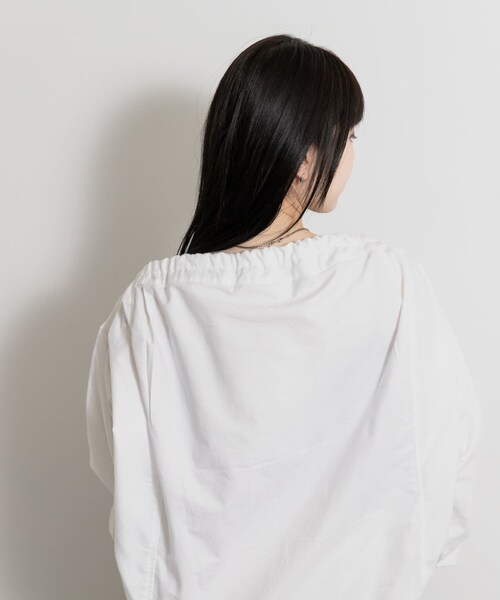 THE GOODLAND MARKET（ザグッドランドマーケット）の「77circa　make width adjustable wide shirt（シャツ/ブラウス・レディース・white1/white2/white3・one）」の7枚目の写真