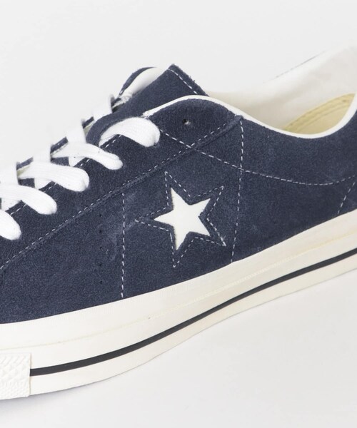 SENSE OF PLACE by URBAN RESEARCH（センスオブプレイスバイアーバンリサーチ）の「Converse　ONE STAR SUEDE（スニーカー・メンズ・BLACK/NAVY・26/27/28）」の11枚目の写真