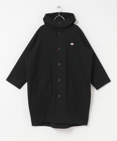 URBAN RESEARCH DOORS（アーバンリサーチドアーズ）の「DANTON　HOODED COAT（テーラードジャケット・レディース・GREIGE/BLACK・34）」の4枚目の写真