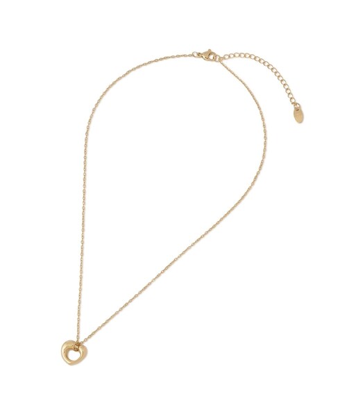 ROPE' PICNIC(ロペピクニック)の「ステンレスハートモチーフトップショートネックレス(ネックレス・レディース・ゴールド/シルバー・F)」の17枚目の写真
