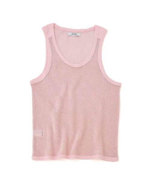 ADAM ET ROPE'（アダムエロペ）の「【GIMAGUAS】MATEO TOP UNISEX（タンクトップ・レディース・ブラック/ホワイト/ピンク・L/S）」の5枚目の写真