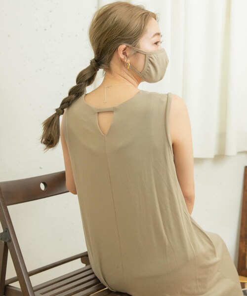 ITEMS URBANRESEARCH（アイテムズ アーバンリサーチ）の「ワンマイルトップス+ワンピ4点SET（その他アンダーウェア/インナー・レディース・PINK BEIGE/LIGHTKHAKI/DARK GRAY・one）」の21枚目の写真