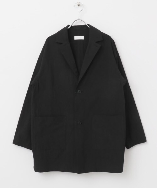 かぐれ（カグレ）の「『ユニセックス』コットンテーラードジャケット（テーラードジャケット・レディース・BEIGE/CHARCOAL/BLACK・1/2）」の12枚目の写真