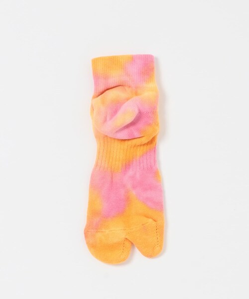 EKAL(エカル)の「NODAL Tie Dye Socks(その他アンダーウェア/インナー・メンズ・SODA KHK/ORG PNK/PPL Y GRN/BLU NVY/L GRY CCL・one)」の18枚目の写真