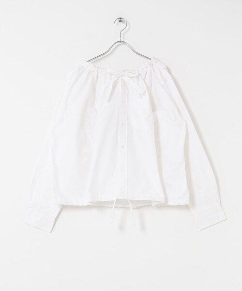 THE GOODLAND MARKET（ザグッドランドマーケット）の「77circa　make width adjustable wide shirt（シャツ/ブラウス・レディース・white1/white2/white3・one）」の12枚目の写真
