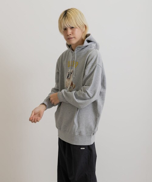 THE GOODLAND MARKET（ザグッドランドマーケット）の「77circa　o by o-college HOODY（パーカー・レディース・gray4/white2/white4/gray2・M/XL）」の16枚目の写真