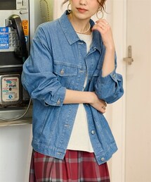 nissen | 大きいサイズ ビッグシルエットGジャン(ジャケット/アウター)