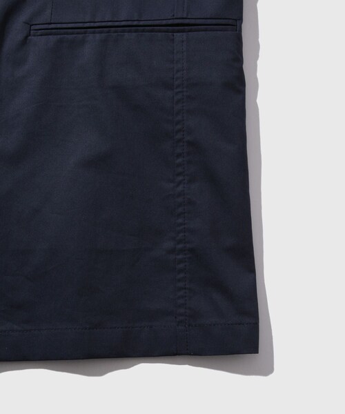 ADAM ET ROPE'(アダムエロペ)の「【HED MAYNER/ヘドメイナー】COMPACT COTTON JACKET(ノーカラージャケット・メンズ・ネイビー・S/XS)」の7枚目の写真