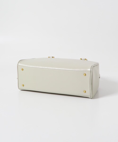 URBAN RESEARCH ROSSO（アーバンリサーチロッソ）の「LUMEN　BASE TOTE BAG（ボストンバッグ・レディース・softblack/mistywhite・FREE）」の6枚目の写真