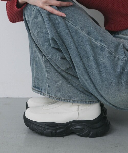 SENSE OF PLACE by URBAN RESEARCH（センスオブプレイスバイアーバンリサーチ）の「スノーブーツ（その他シューズ・レディース・BLACK/IVORY・S/M/L）」の15枚目の写真