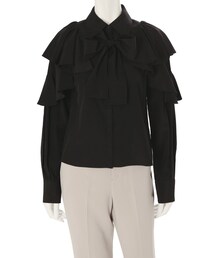 MERCURYDUO | 3WAYラッフルロングスリーブブラウス(シャツ/ブラウス)