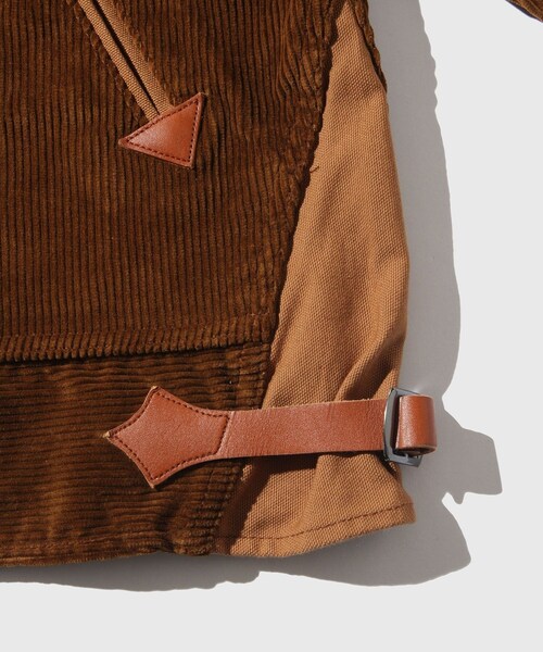 ADAM ET ROPE'（アダムエロペ）の「【Mister Freedom/ミスターフリーダム】Mattock CAMPUS BLOUSE BROWN CORDUROY（その他アウター・メンズ・ダークブラウン・40/42）」の8枚目の写真