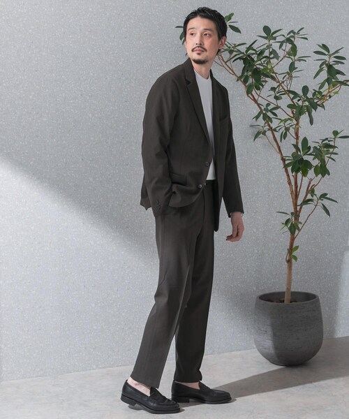 URBAN RESEARCH DOORS(アーバンリサーチドアーズ)の「『洗濯可/防シワ』LIFE STYLE TAILOR カルゼストレッチコンフォータブルパンツ(スラックス・メンズ・GRAY/NAVY/KHAKI・S/M/L/XL)」の22枚目の写真