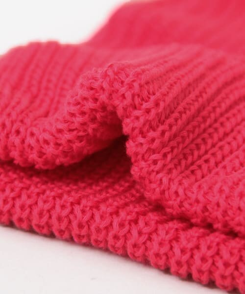 URBAN RESEARCH（アーバンリサーチ）の「jujube　コットンニットワッチ（ニットキャップ/ビーニー・レディース・PINK/BLACK/L.GRY/NAVY/GOLD・-）」の8枚目の写真