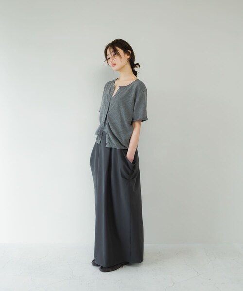 KBF（ケイビーエフ）の「ビスチェSETカーディガン（カーディガン/ボレロ・レディース・SAGE/GRAY/RED・One）」の11枚目の写真