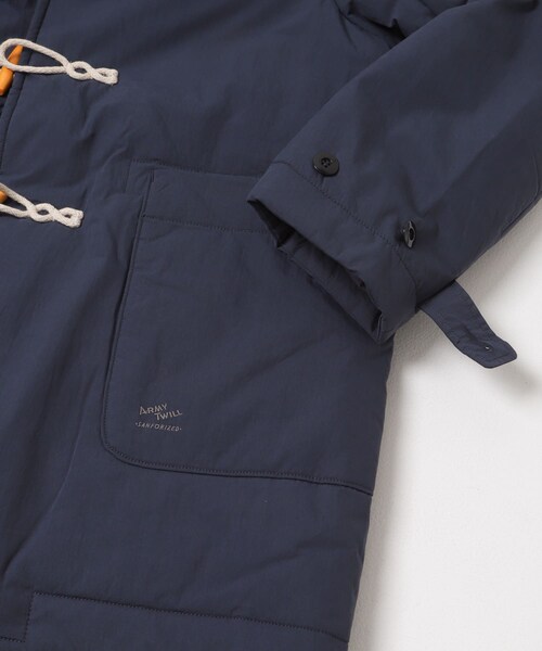 URBAN RESEARCH Sonny Label（アーバンリサーチサニーレーベル）の「ARMY TWILL　Cotton Nylon Duffel Coat（その他アウター・メンズ・NAVY/BLACK・M/L）」の20枚目の写真