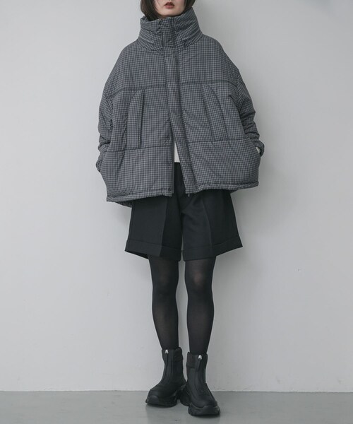 SENSE OF PLACE by URBAN RESEARCH（センスオブプレイスバイアーバンリサーチ）の「ターンバックハーフパンツ（その他パンツ・レディース・BLACK/Y.BEIGE・S/M）」の7枚目の写真