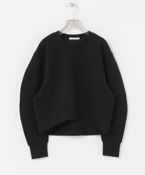 URBAN RESEARCH（アーバンリサーチ）の「ボリュームスリーブダンボールトップス（スウェット・レディース・OFF/CHARCOAL/BLACK・FREE）」の22枚目の写真