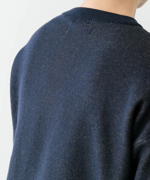 ITEMS URBANRESEARCH(アイテムズ アーバンリサーチ)の「Teddy Bear クルーネックサマーニット(ニット/セーター・メンズ・BEG/GRN/NVY・M/L)」の6枚目の写真