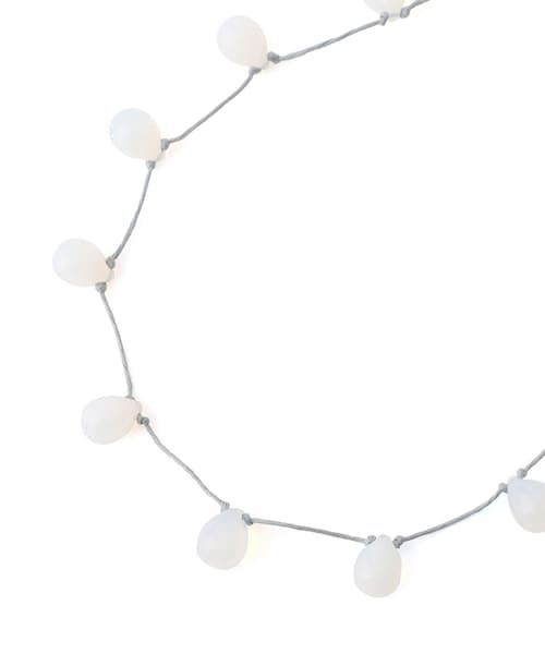 ADAM ET ROPE'(アダムエロペ)の「【J'aDoRe・店舗限定】【Sisi Joia(シシ ジョイア)】NOUE necklace(ネックレス・レディース・ブラック/ホワイト系・F)」の8枚目の写真